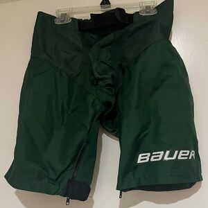 Bauer Green Athletic Shorts Performance Fit
